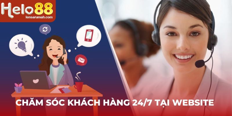 Liên hệ CSKH 24/7 thông qua live chat trang website