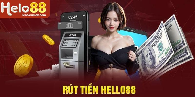 Để rút tiền HELLLO88 nhanh chuẩn hãy làm đúng theo quy trình 3 bước